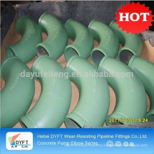 flanged pipe elbow 45 degree for concrete pump spare parts